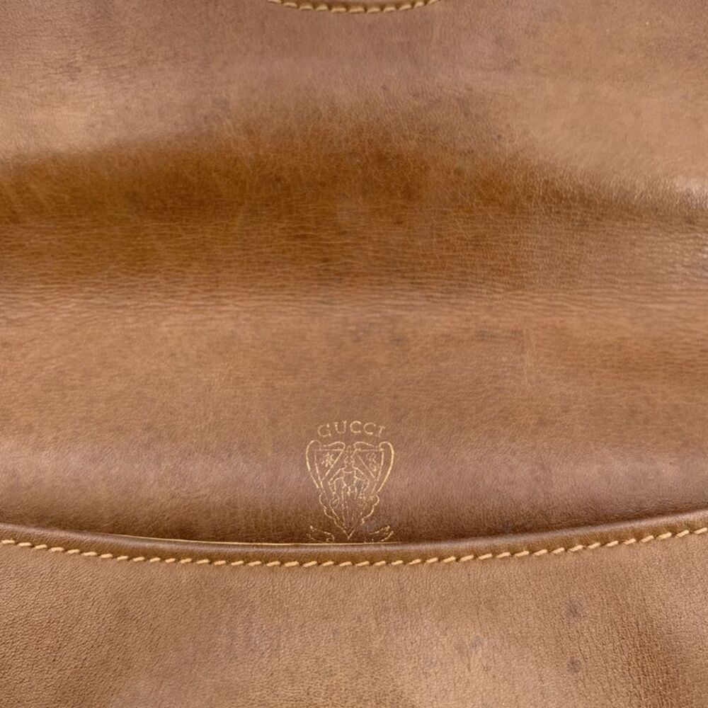 Gucci Vintage Leather Clutch Bag Blondie - Picture 5 of 6